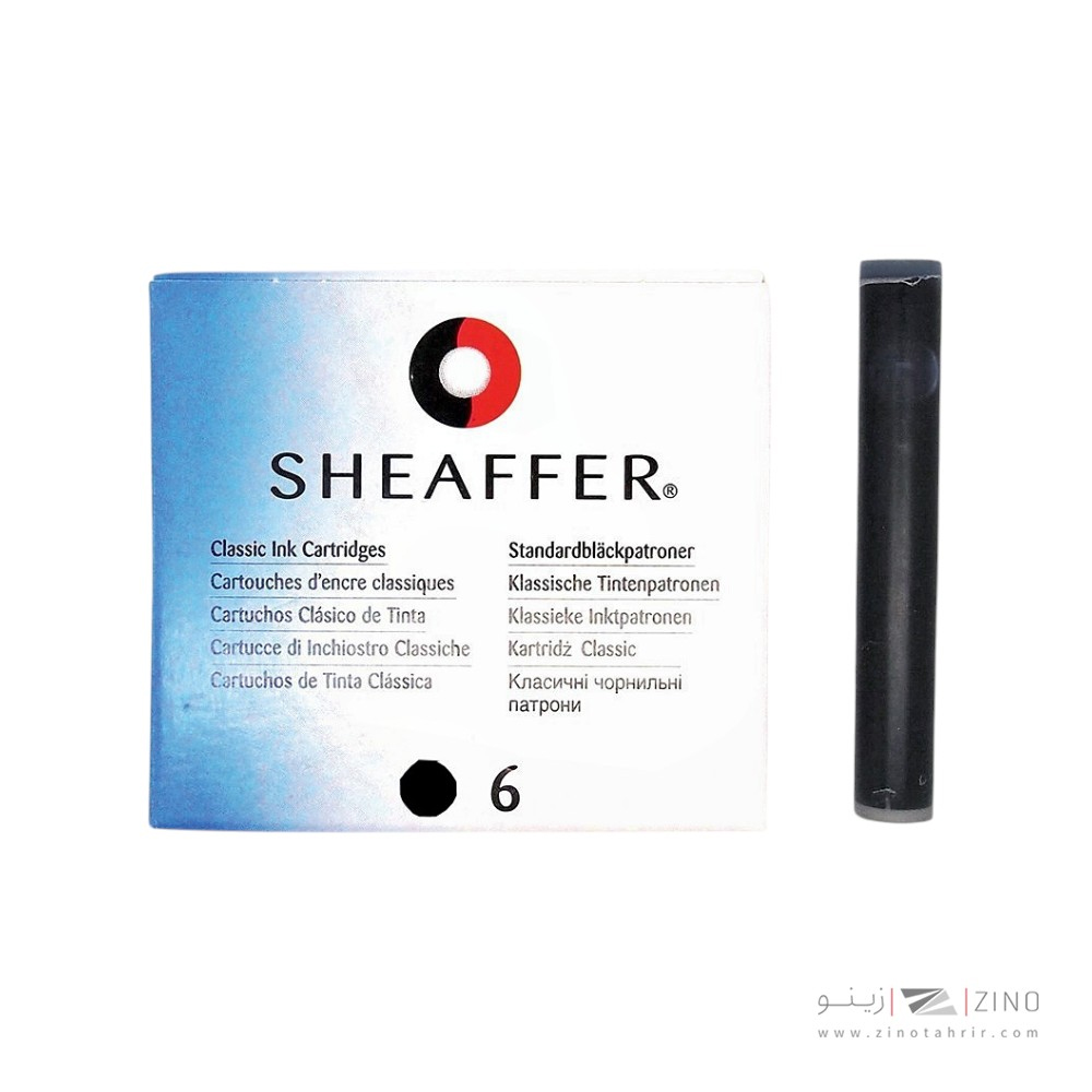 کپسول جوهر خودنویس مشکی  شیفر