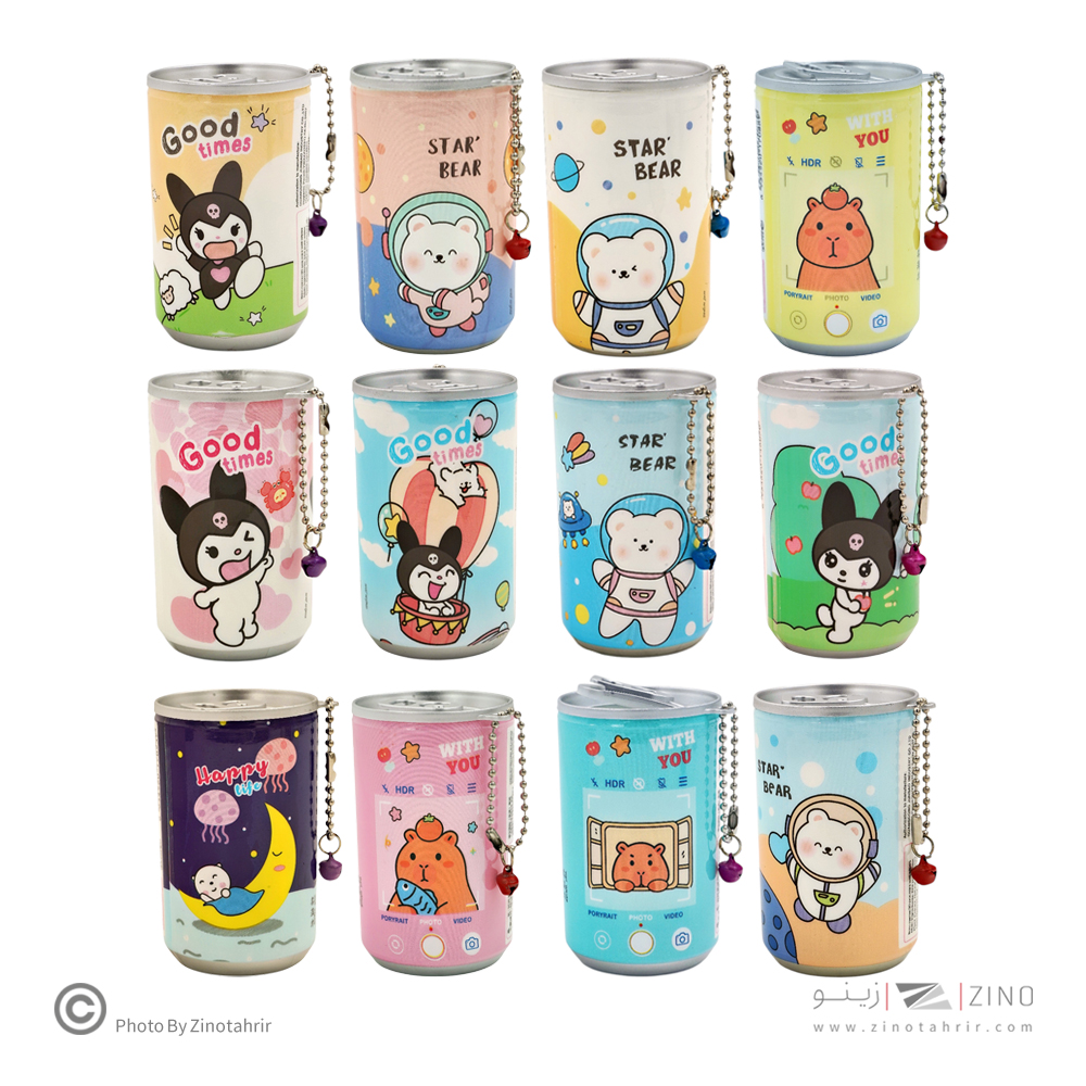 دستمال مرطوب قوطی نوشابه  طرح فانتزی