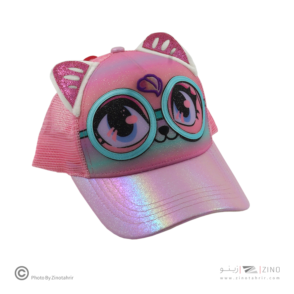 کلاه نقابدار هولوگرامی وست گربه عینکی کد2091-1