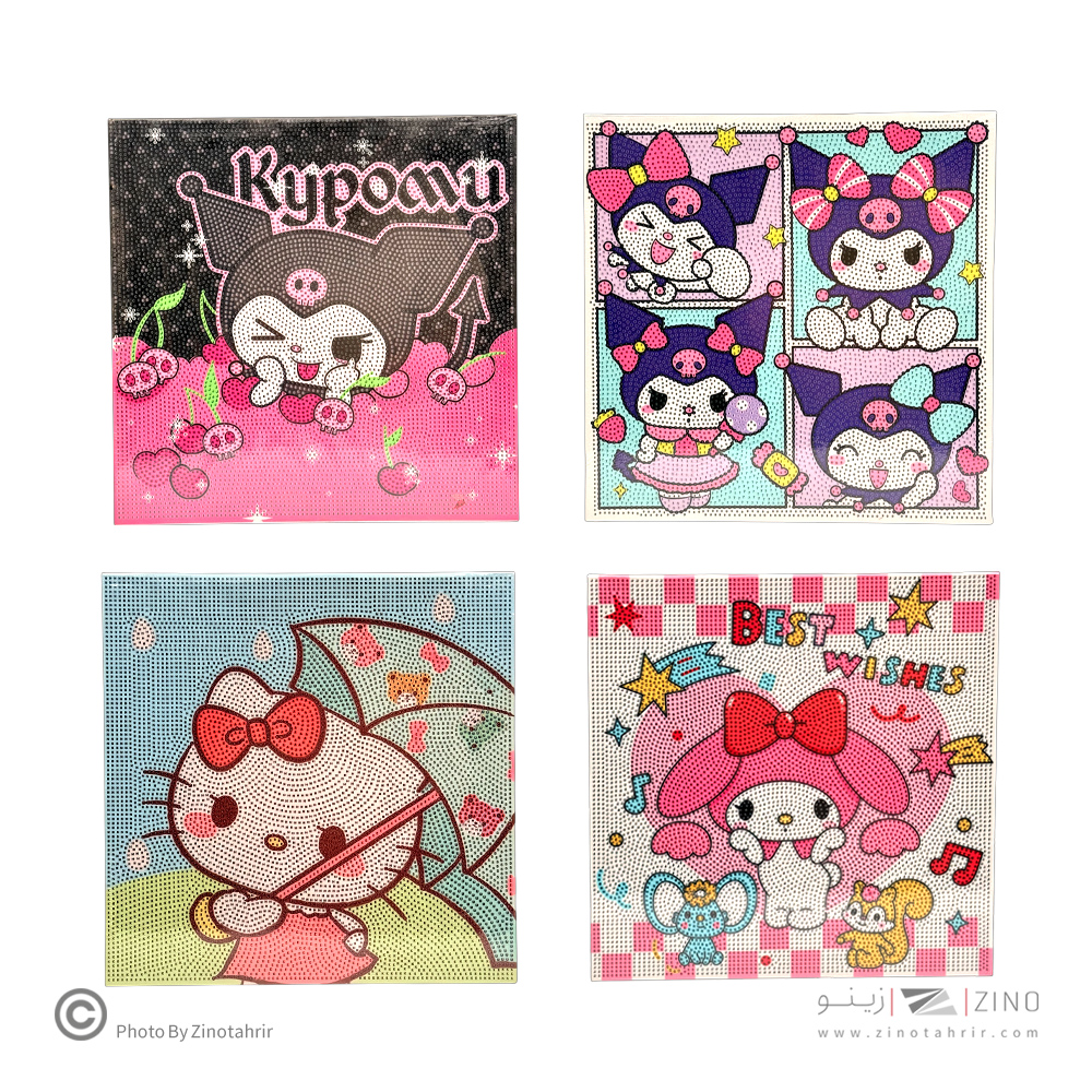 بوم نقاشی الماسی سایز30*30