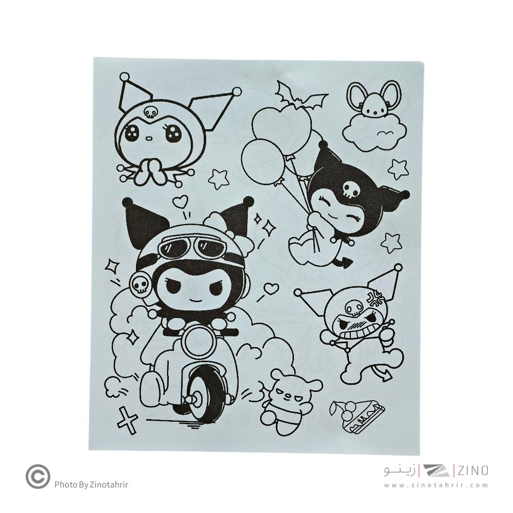 نقاشی آبرنگی (طرح فانتزی) کد006یاکدZC-706