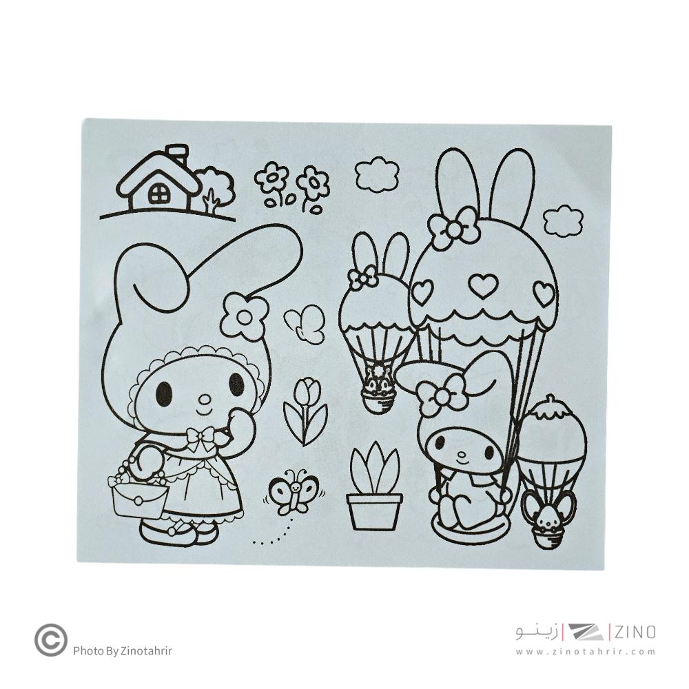 نقاشی آبرنگی (طرح فانتزی) کد006یاکدZC-706