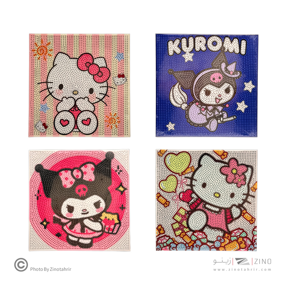 بوم نقاشی الماسی سایز20*20