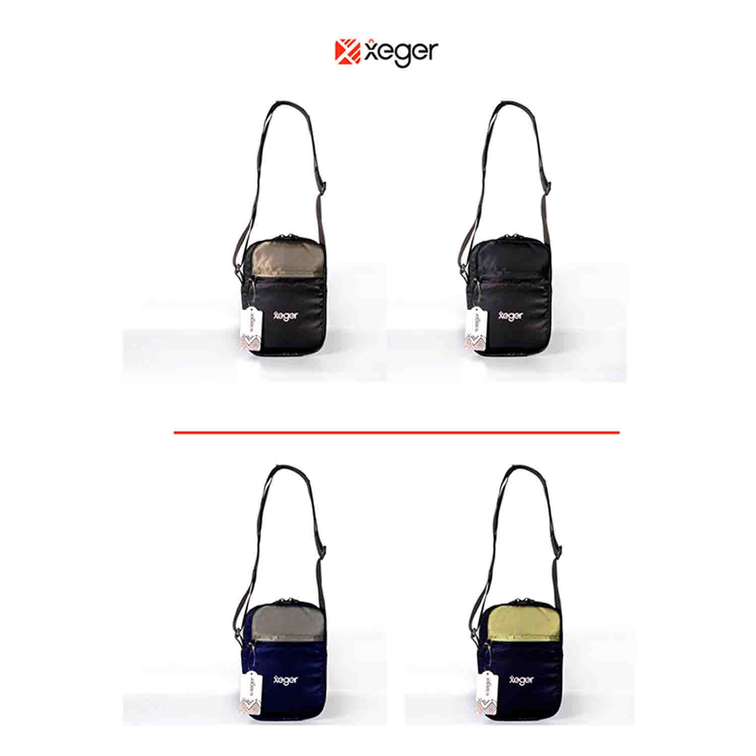 کیف رودوشی زیپ افقی XEGER