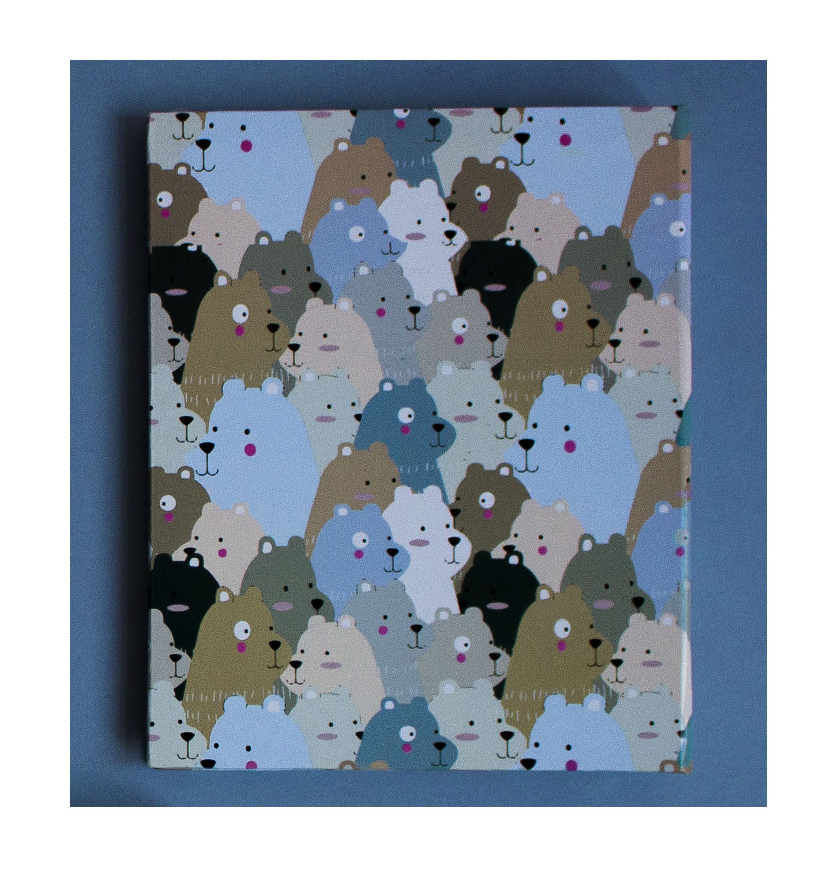 دفترکلاسوری 26حلقه 100برگ قفل فلزجلدسخت برگ سری راندو کد71309