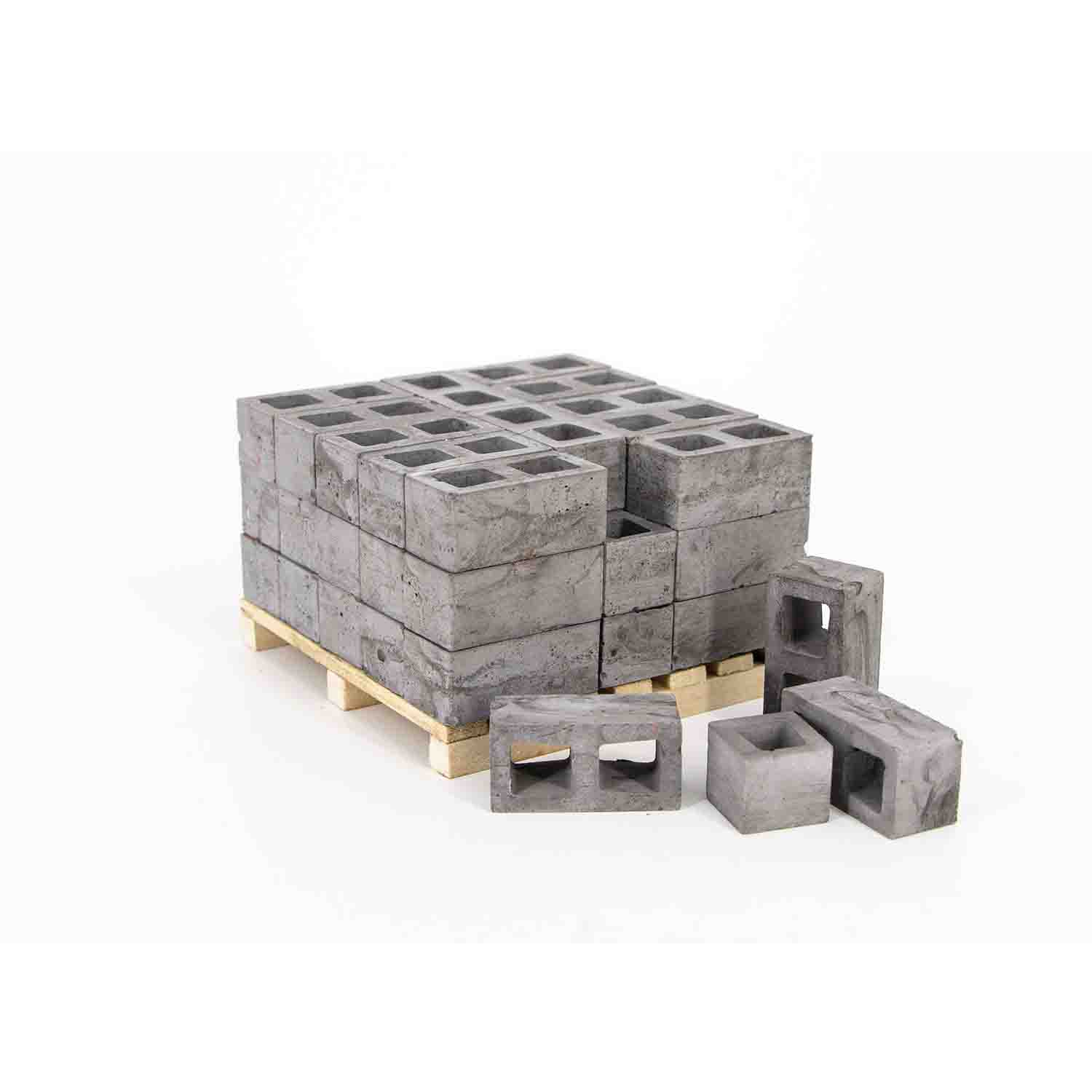 بلوک سیمانی ساده مقیاس1/12تعداد 100عددی اشل