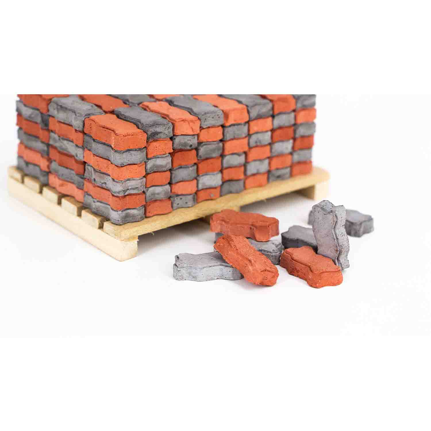 سنگ فرش موجی مقیاس1/12تعداد400عددی اشل 