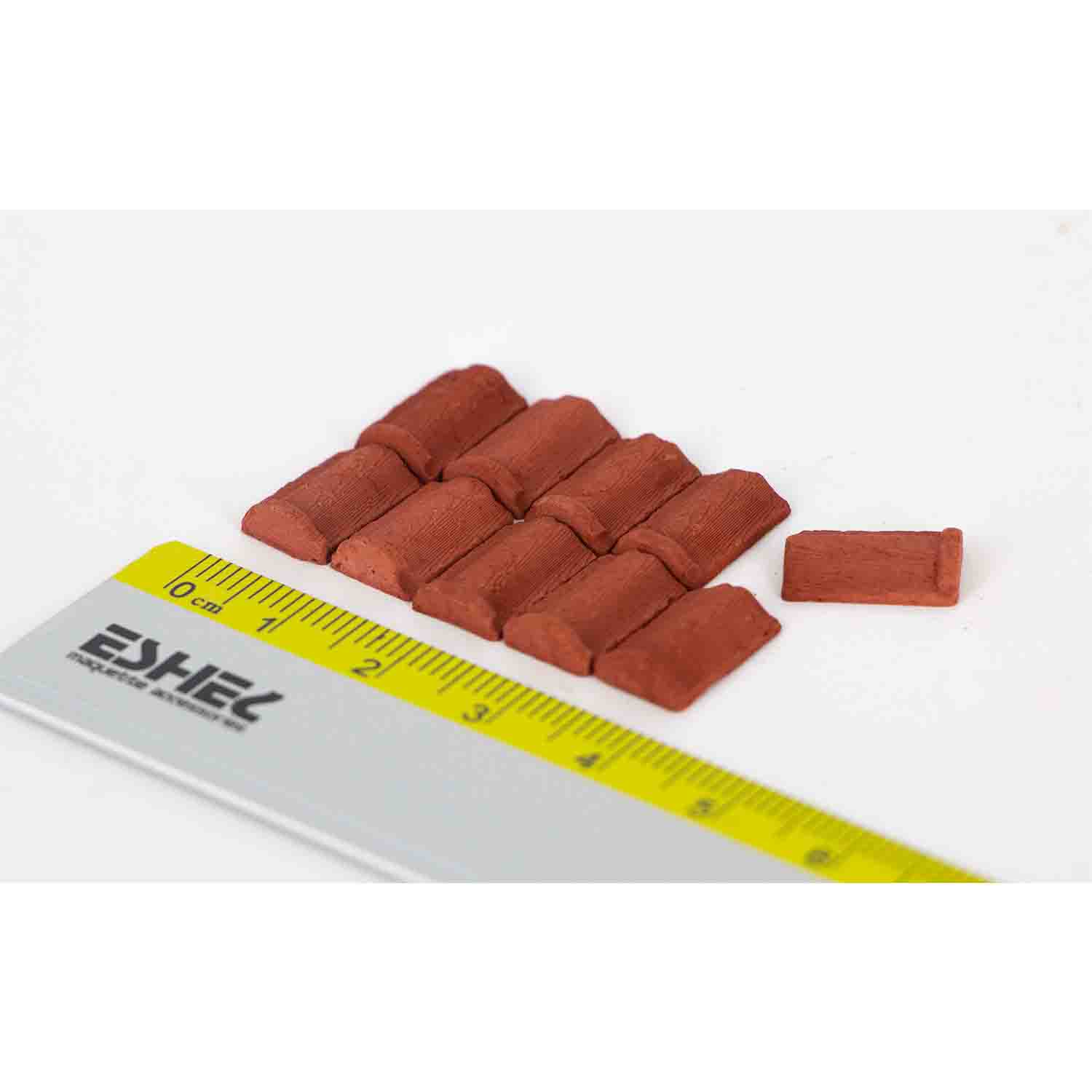 سفال بام نیمگرد مقیاس 1/24تعداد300عددی اشل