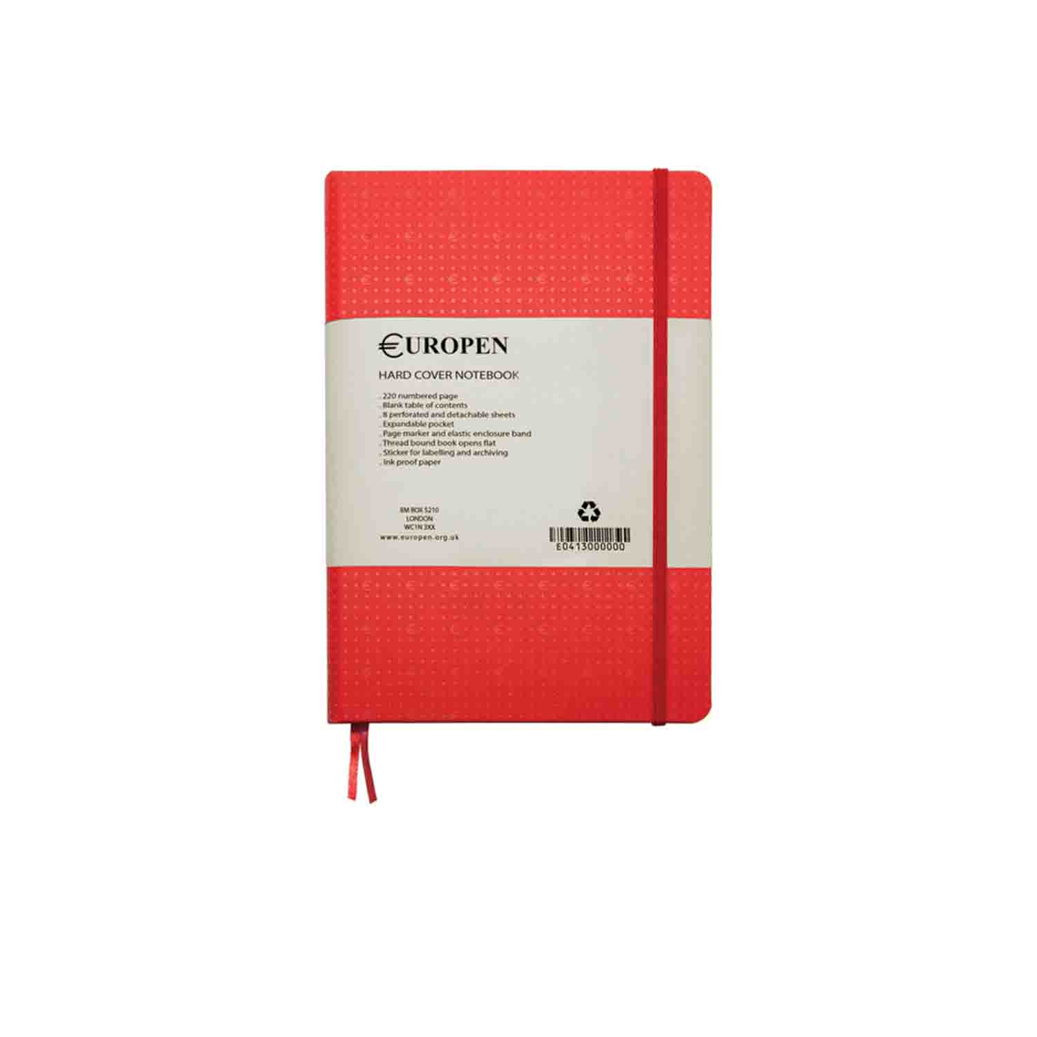 دفترجلد چرم مدیوم (MEDIUM) یوروپن