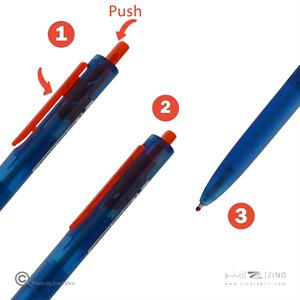 خودکار ژل رایتک مدل سایلنت موشک(12عددی) کدW154A2