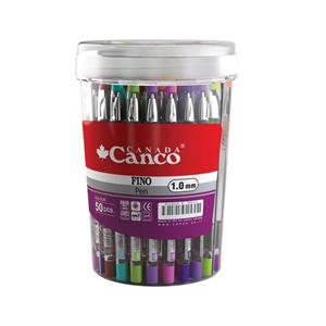 خودکار رنگی 1/0 فینو کنکو*کارتن30لیوانی*