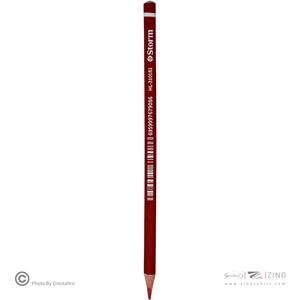 مداد قرمز(بدنه سه گوش9 اسکارلت استورم کد310181