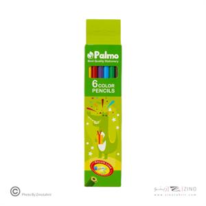مدادرنگی6رنگ جعبه مقوایی پالمو