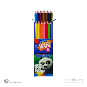 مداد رنگی24رنگ جعبه مقوایی(دانش آموزی) ام کیو