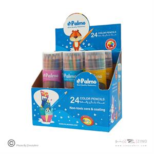 مدادرنگی24رنگ قوطی پالمو 3217