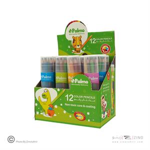 مدادرنگی12رنگ قوطی پالمو 3221