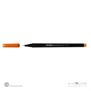 روان نویس نوک نمدی نارنجی تیره سوپریم آرتلاین کدEPFS200DARKORANGE