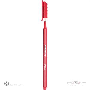 روان نویس نوک نمدی بدنه سه گوش کورس رنگ صورتی کد28179