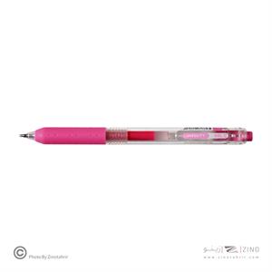 روان نویس فشاری گریپ دار0/7بسته6عددی صورتی اینفینیتی اسکول فنز