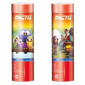 مدادرنگی36رنگ (شش گوش) قوطی فکتیس