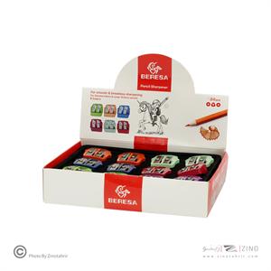 تراش دوسوراخ فلزی(بدنه رنگی) برسا کد2189