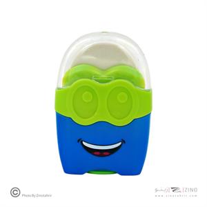 تراش پاکن دوسوراخ مخزن دار طرح لبخند پیکاسو کدSH-115