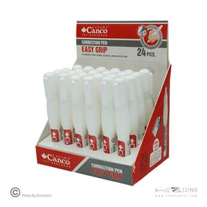 لاک قلمی 12میل ایزی گریپ بدنه سفید کنکو