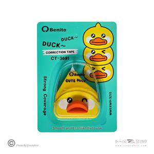 لاک نواری6متری فانتزی(طرح اردک) بنیتو کدCT-3691