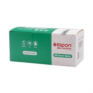 ماژیک وایت برد تخت سبز الیپون کد8241020