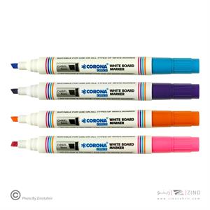 ماژیک وایت برد تخت رنگی کرونا کد4090