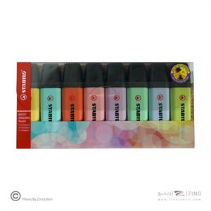 علامت زن جور8رنگ باس اورجینال(پاستل) استابیلو 70/8-3