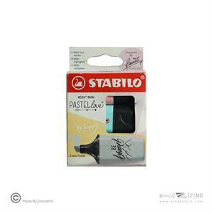 علامت زن جور3رنگ باس مینی (پاستل لاو) استابیلو کد07/03-49