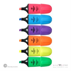 علامت زن لومو مینی فلورسنت 6 رنگ جور سیکلاس(Lumo-Mini-HlF)