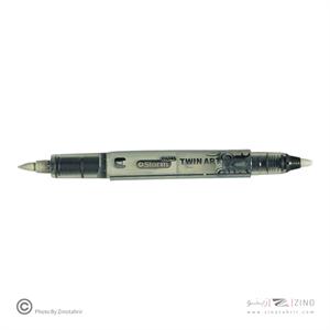 ماژیک اکریلیکTWIN ART رنگ سفید استورم کد348201