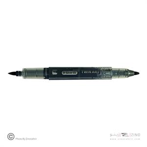 ماژیک اکریلیکTWIN ART رنگ مشکی استورم کد348212