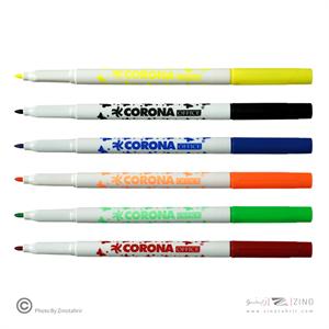 ماژیک نقاشی6رنگ جعبه مقوایی کرونا کدWH6996-6