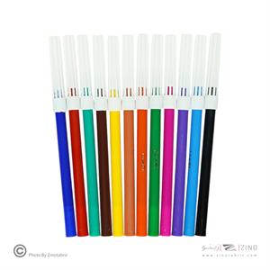 ماژیک نقاشی 12رنگ لاکسرکد6101/12