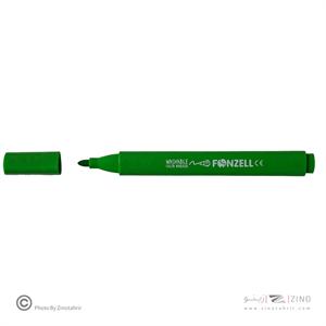 ماژیک نقاشی12رنگ(بدنه سه گوش  جعبه طلقی قابل شستشو) فونزل کد685006یا کد463006