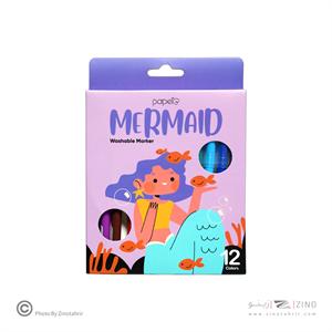 ماژیک نقاشی12رنگ پاپلی کد501004