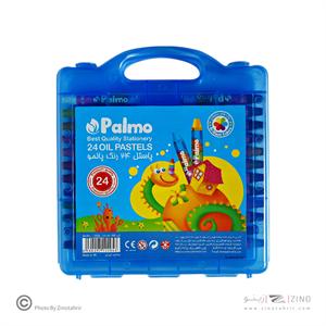 پاستل روغنی24رنگ طلقی پالمو کد2204