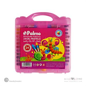 پاستل روغنی24رنگ طلقی پالمو کد2204