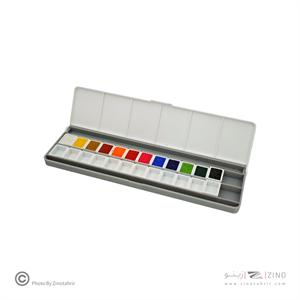 آبرنگ 12رنگ آقامیری