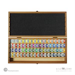 آبرنگ 64رنگ چوبی افرا