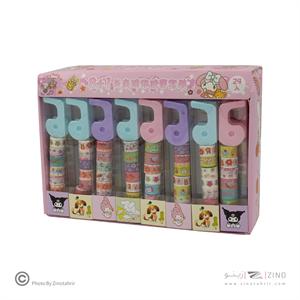 پایه چسب فانتزی همراه با چسب(طرح کرومی)