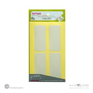 برچسب دورسفیدسایز30*65میلیمتری 5برگی لانگوکدB-54