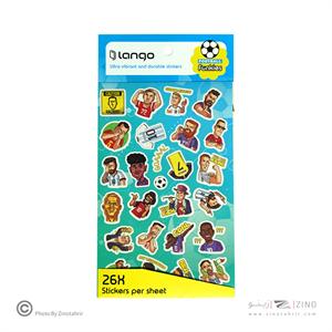 برچسب لانگو سری فانکیز طرح فوتبال