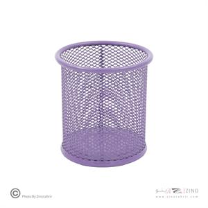 جاقلمی فلزی توری گرد رنگی جعبه تکی کرونا 