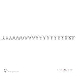 فنرمارپیچ شماره16 سوپربایند روکش نقره ای