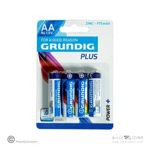 باتری قلمی کارت پلاس4عددی  گروندیک 975میلی آمپر کد505