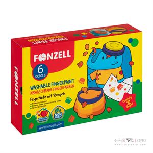 رنگ انگشتی6رنگ فونزل کد685092